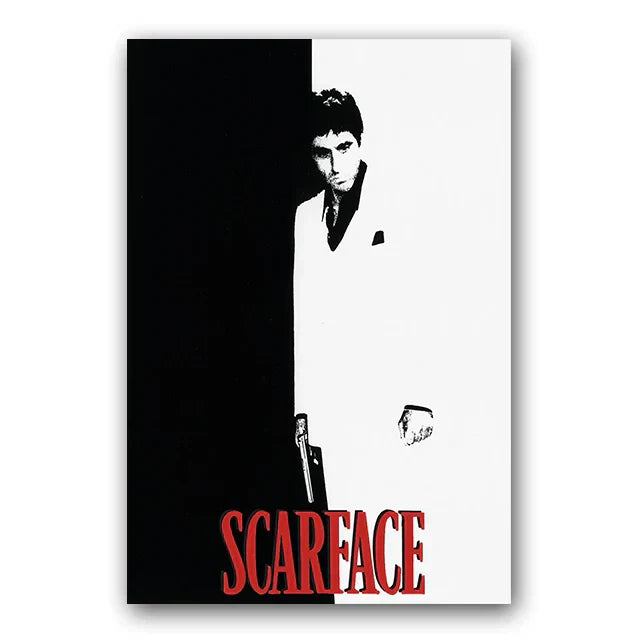 DecorBites™ "Scarface Tony Montana Canvas Wall Art Print"